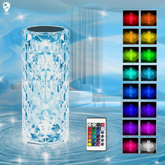 Bloom Crystal LED Lamp