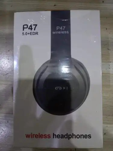 Special Edition P47 Headphone with Pop Window Over The Ear Wireless Bluetooth Headphone Support Sd Card