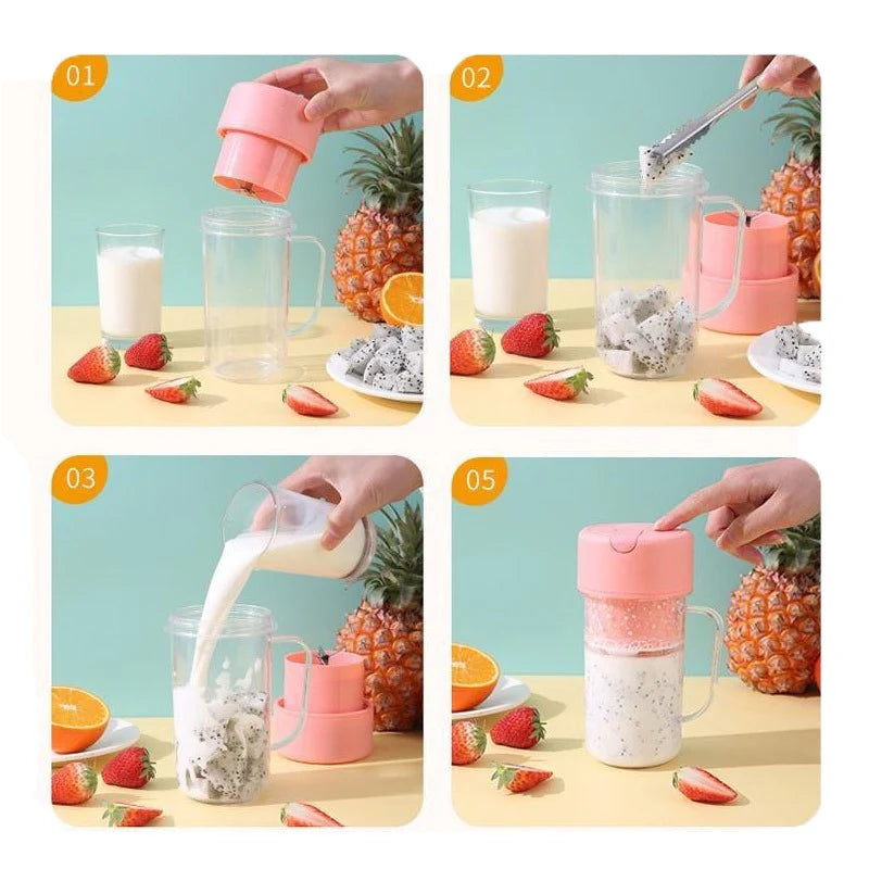 Rechargeable Mini Portable Juicer Blender