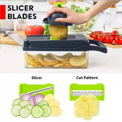 16 in 1 Vegetable Slicer Food Chopper Kitchen Tool