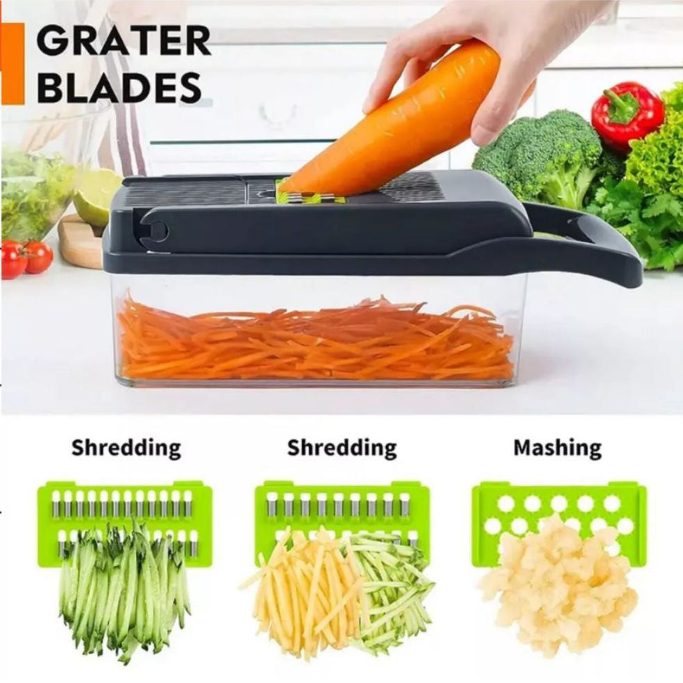 16 in 1 Vegetable Slicer Food Chopper Kitchen Tool