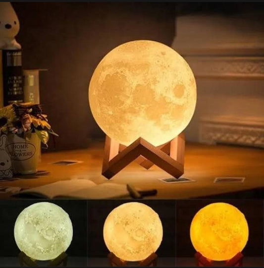 USB Moon 7 Colors Lamp