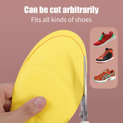 1 Pair Comfortable 5D Massager Shoe Foam Insoles