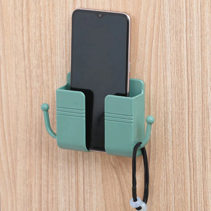 Multifunction Punch Free Wall Mounted Mobile Holder