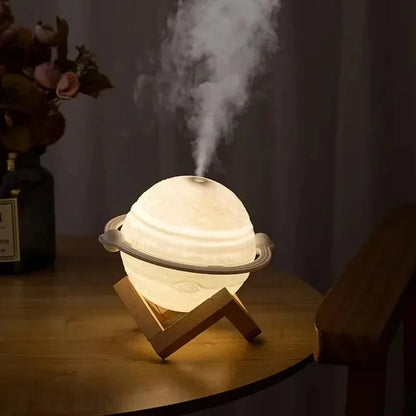 3D Moon Shape Aroma Humidifier with LED Light