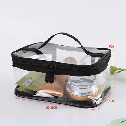 Waterproof Transparent PVC Bath Cosmetic Bag